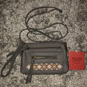 Wristlet with shoulder strap